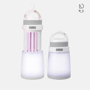 [앤드] 2IN1 UV 해충유인 퇴치 충전식 캠핑랜턴 1,800mAh