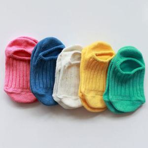 예쁜색상 페이크덧신 5족 유아동 스니커즈 양말 덧신