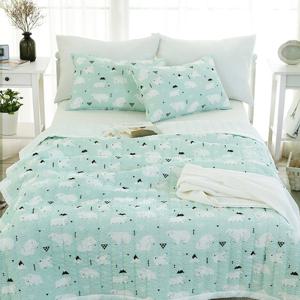 지베딩 아이스베어 시어서커 리플 여름 이불 S