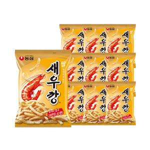 농심 쌀새우깡 80g x 10개 / 스낵 간식