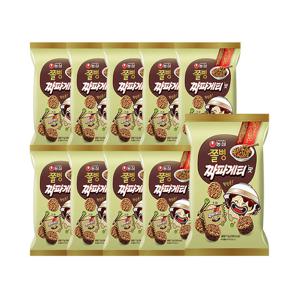 농심 쫄병 짜파게티맛 77g x 10개 / 스낵 간식