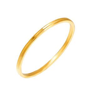 [한국금다이아몬드] 여자 순금 실 반지 슬림 엥게이지 24K 0.75g 애끼