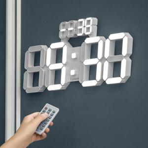 [정품] 국산 LNS 데이트 위성 GPS 인테리어 LED 벽시계 38cm