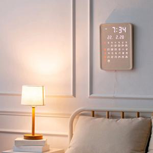[정품] PLT 포시즌 캘린더 인테리어 LED 벽시계 27cm
