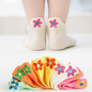 [투에스벅]아동 스프링네온양말_물망초 5P세트(3-12세)/아동양말