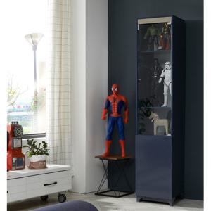 고광택 수납겸용 / 샤이니 LPM 콤비 400 유리 장식장 진열장