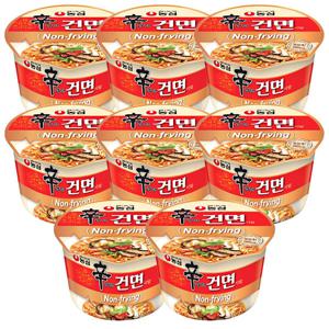 신라면 건면 큰사발 77g 8개