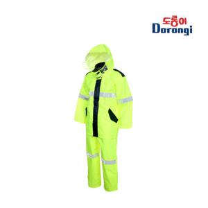 도롱이 우의 AJ-8001 형광색 투피스 상하의