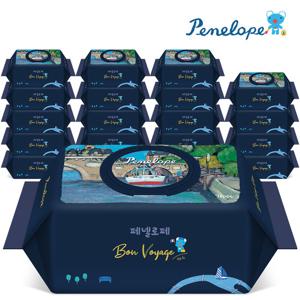페넬로페 아기물티슈 본보야지 세느 캡형 70매X20팩