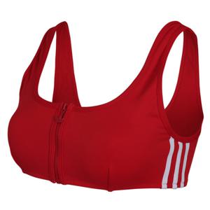 아디다스 여성 수영복 지퍼 비키니 탑 GN2904