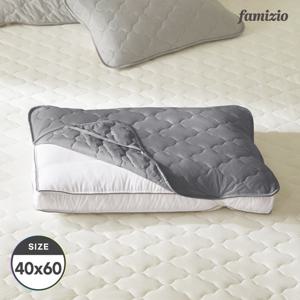 파미지오 사계절 밴딩 누빔 베개커버 양면패드 40x60