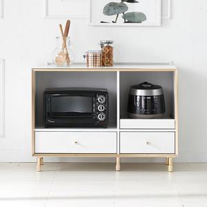 [데코라인] 프라페 빗각 높은 1000 주방 수납장