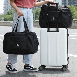 [D더블유] 여행용 캐리어 결합 보스턴백 보조가방 천가방