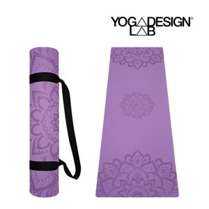 요가디자인랩 플로우 퓨어 매트 6mm 만다라 라벤더