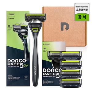 도루코 페이스 베이직 스타터킷 (면도기+면도날 총5입)
