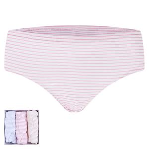 BYC 면스판 여성 미디 삼각 팬티 3매입 세트 BYL7593