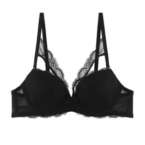 [섹시쿠키]번트레이스 블랙 브라 SOWBW808