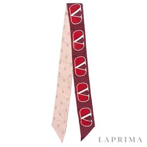[VALENTINO] 발렌티노 VLOGO 실크 방도 스카프 1W2E6017-VKT-R13