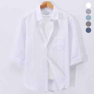 [후앙스] 린넨라이크 292 스탠다드 7부 셔츠 CKST3522