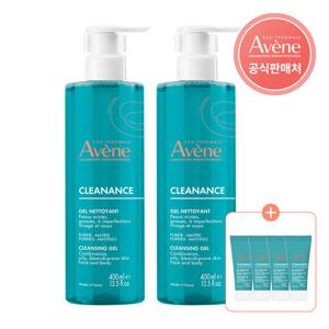 [아벤느] 클리낭스 클렌징 젤 400ml 2개+15ml 4개 증정
