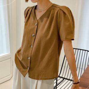 [조아맘] 마리모 핀턱 블라우스