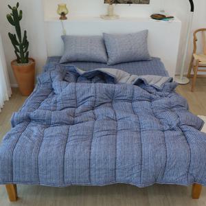 윤스홈 라인 소프트터치 항균 봄 가을 차렵이불 슈퍼싱글