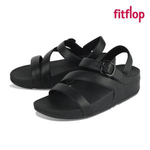 핏플랍 샌들 스키니2 백 스트랩 여성 블랙 J18-001