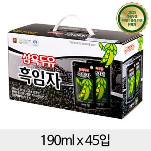 삼육 흑임자두유 파우치 190mlx45입