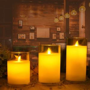 LED 촛불 양초 캔들 초 무드등 조명 중형 DD-11619