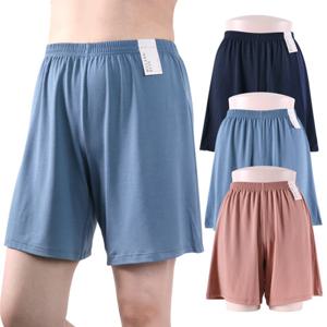 부드러운 레이온 여성 프리트렁크 사각팬티 속바지 반바지 인견