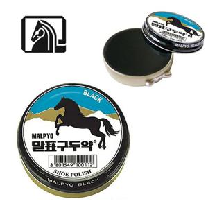 구두약 말표 구두 광택용 광택제 검정 2개