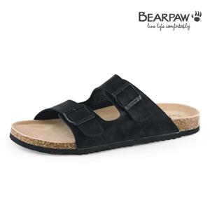 [베어파우(슈즈)]CARMELO 코르크 남성 슬리퍼 K1873001OB,-M 블랙 2.5센티.