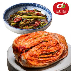 도미솔 박미희 포기김치 3kg+열무김치 2kg