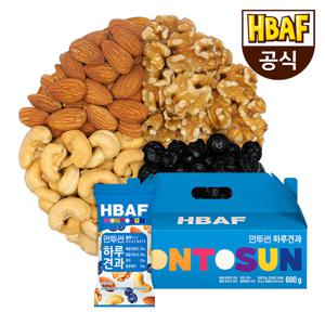 [본사직영] 바프 먼투썬 하루견과 블루 선물세트 (20g*30봉)