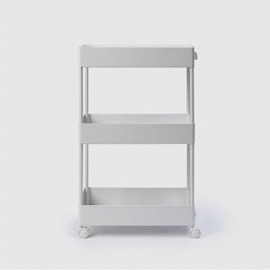 [JAJU/자주] 깔끔하고 튼튼한 3단 트롤리_화이트
