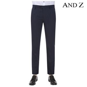 [앤드지] 네이비 스트라이프 정장팬츠 (BZY1SP1251)