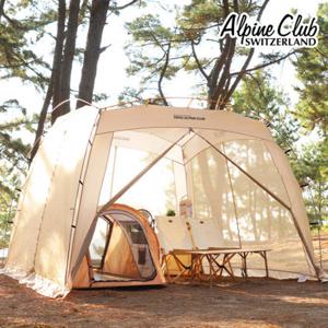 스위스알파인클럽 뉴 퍼시픽 빅 쉘터 아이보리 2P구성
