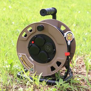 러그 3구 USB 아웃 케이블릴 전기연장선 20m 캠핑릴선