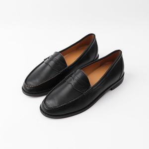 [신난다슈]여성 로퍼 단화 2cm 페니로퍼 발편한 쿠션 낮은굽 데일리구두 GDR22313 블랙