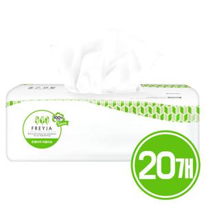 좋은생활 프레이야 팝업 미용티슈 200매 20개