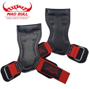 [매드불] 소가죽 리프팅 헬스그립/웨이트그립/손목보호