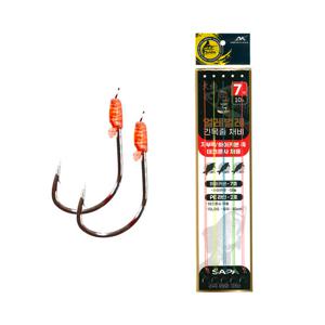 도도 얼레벌레 긴목줄 채비 7호 SDD-LH72 오색 바늘