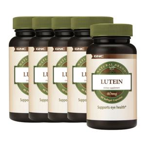 [지앤씨] 루테인40 네츄럴 브랜드 40mg 60캡슐 x5