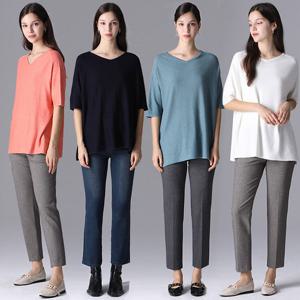 [르오트] 마시멜로우 루즈핏 니트풀오버