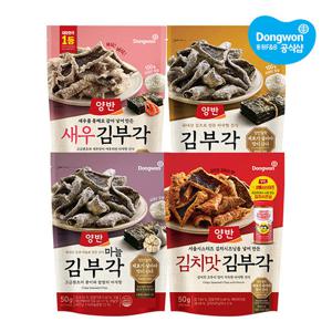 [동원] 양반 김부각 50g x 6개 /마늘/새우/김치맛