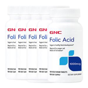 [지앤씨] 엽산1000 100알 x5