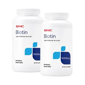 [지앤씨] 비오틴5000 240캡슐 x2