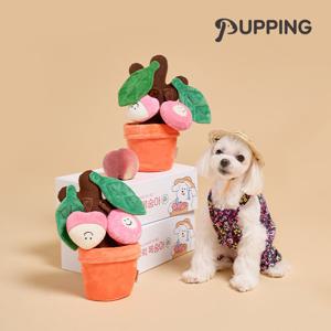 퍼핑 강아지 노즈워크장난감 복숭아