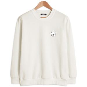 [탑보이][탑보이] 빅사이즈 해피독 프린팅 맨투맨 (TOP094)