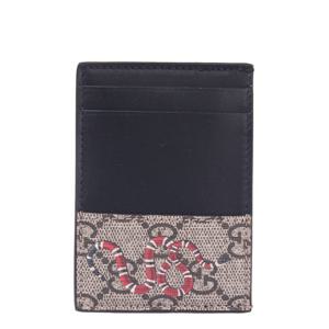 [GUCCI] GG 수프림 스네이크 카드 지갑 597554 HVFAN 8666